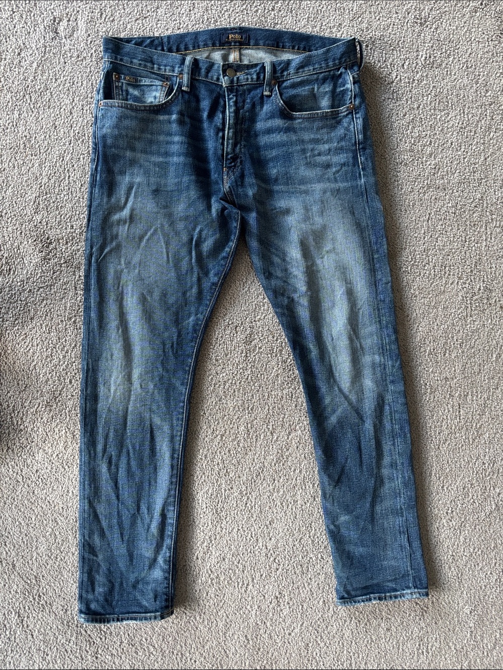 Polo Ralph Lauren Men's Straight Leg Jeans Medium Wash Size 33x30